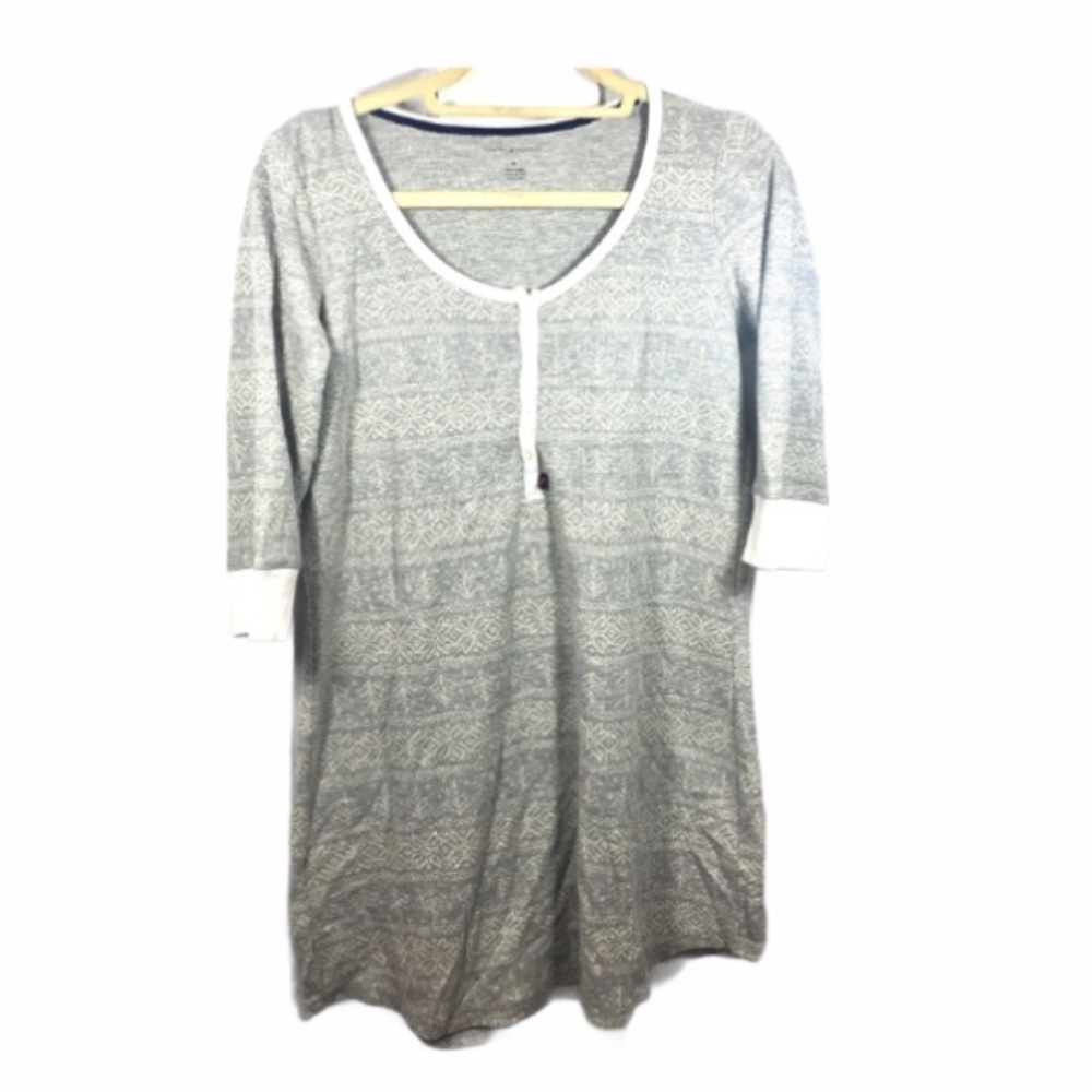 Tommy Hilfiger soft grey mini pajama dress